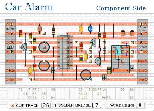 Veroboard Layout