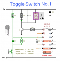 Electronic Toggle Switch No1