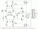 Symmetrical Preamplifier Class A