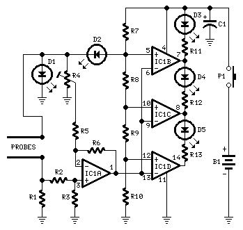 Salt Taster-Circuit diagram