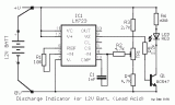 Discharge Indicator for 12V Battery (Lead Acid)