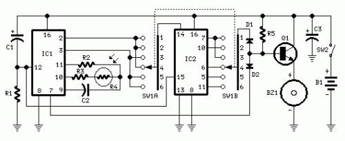 Tan Timer-Circuit diagram