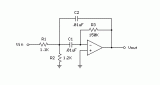 Single Op-Amp Bandpass Filter