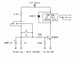 Single Transistor Relay Toggle Circuit