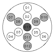 Bicycle Back Safety Light Circuit Schematic-LED arrangement