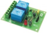 Dual Relay Driver Board Circuit Schematic