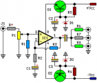 Three Channel Audio Splitter