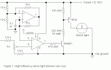 Dome Lamp Dimmer