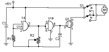 How to build Pulse Width Modulation DC Motor Control ... circuit diagram xor gate 