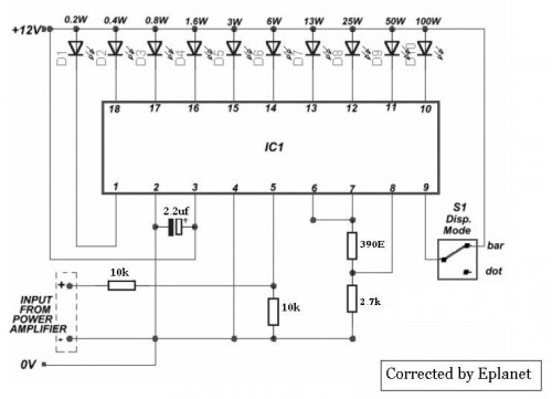 How to build Sound Level Meter - circuit diagram dot diagram cu 